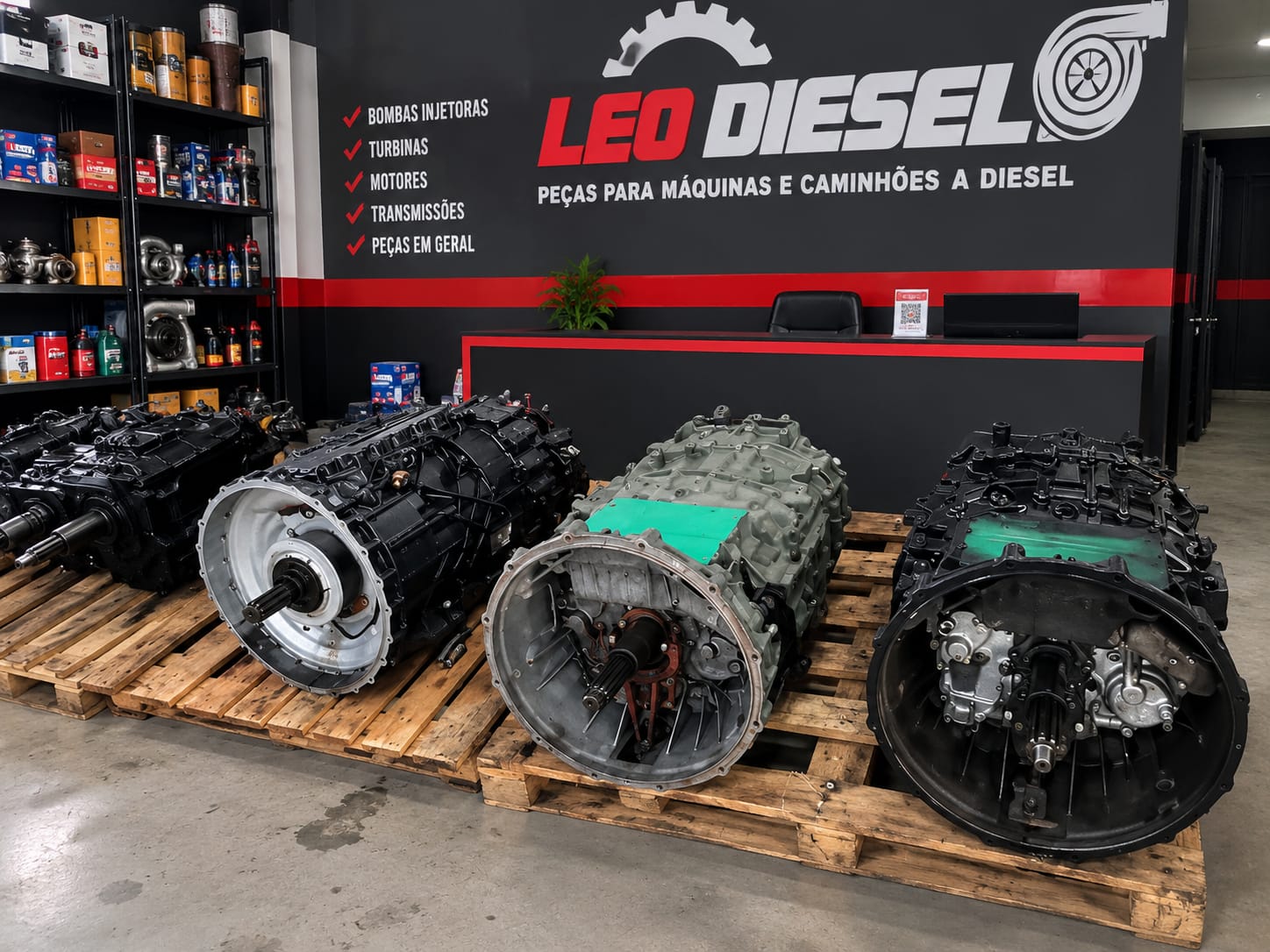 Transmissões diesel na loja Leo Diesel
